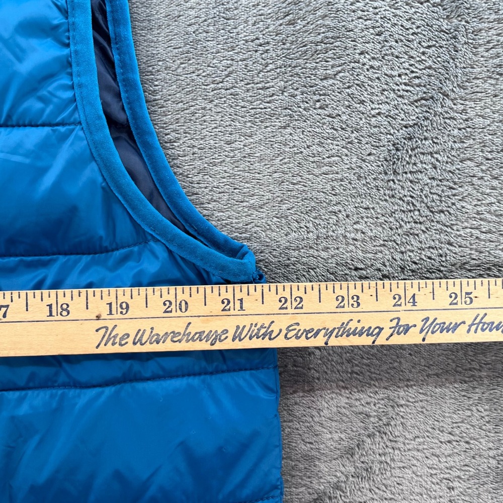 Swiss Tech Mens Puffer Vest Blue Quilted Full Zip Sleeveless Jacket SM40604Y M - Picture 3 of 8